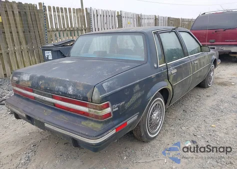 1987 Buick Century Custom from USA, damaged, VIN 1G4AH51R9HT468189